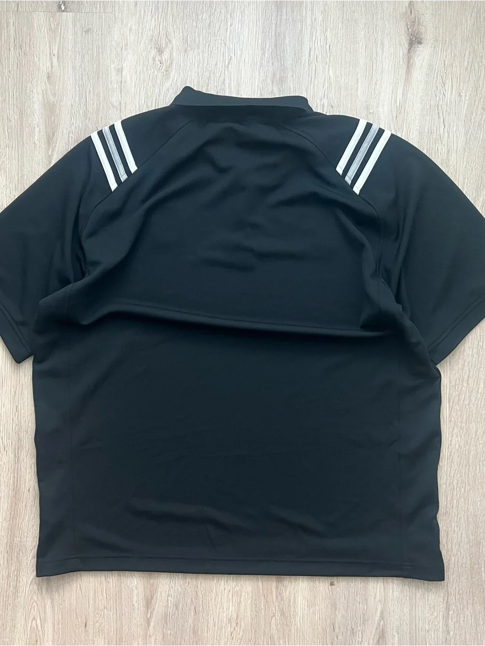 Idaho Vandals Adidas Climalite Polo Shirt Mens XL Black NCAA Football Golf
